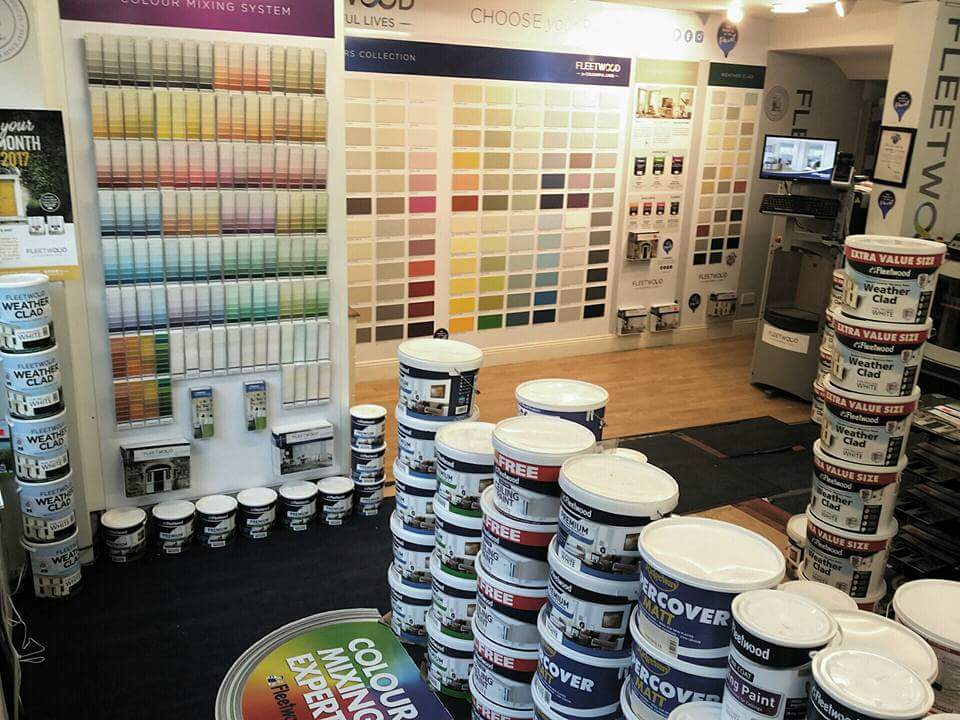 Paint List O'Connor Bros Tipperary