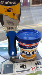 Filler Ready Mix and Flexible Knife 3"
