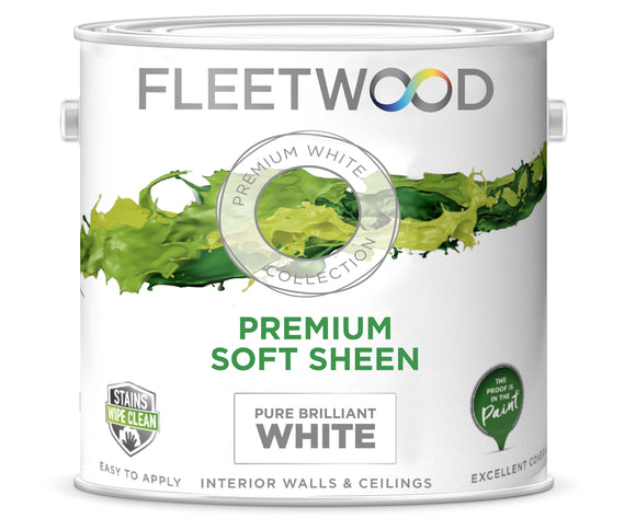 2.5 Litre Premium Soft Sheen - Brillant White