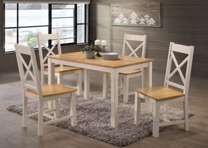 Rochester 4' Cream Dining Set