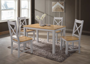 Rochester 4' Grey Dining Set