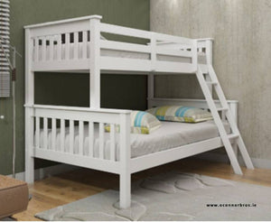 Triple Bunk Bed | White | with Mattress's |